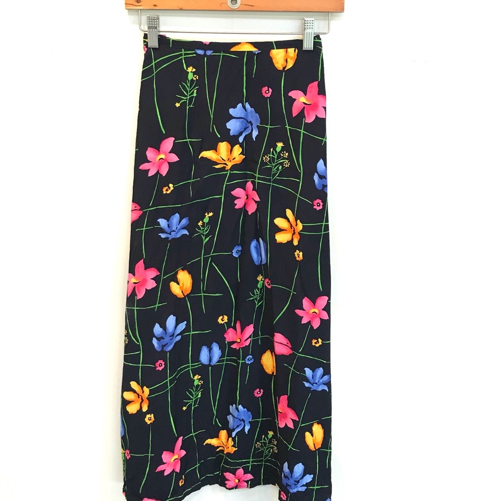 Amanda Michaels Vintage Floral Maxi Skirt (10)